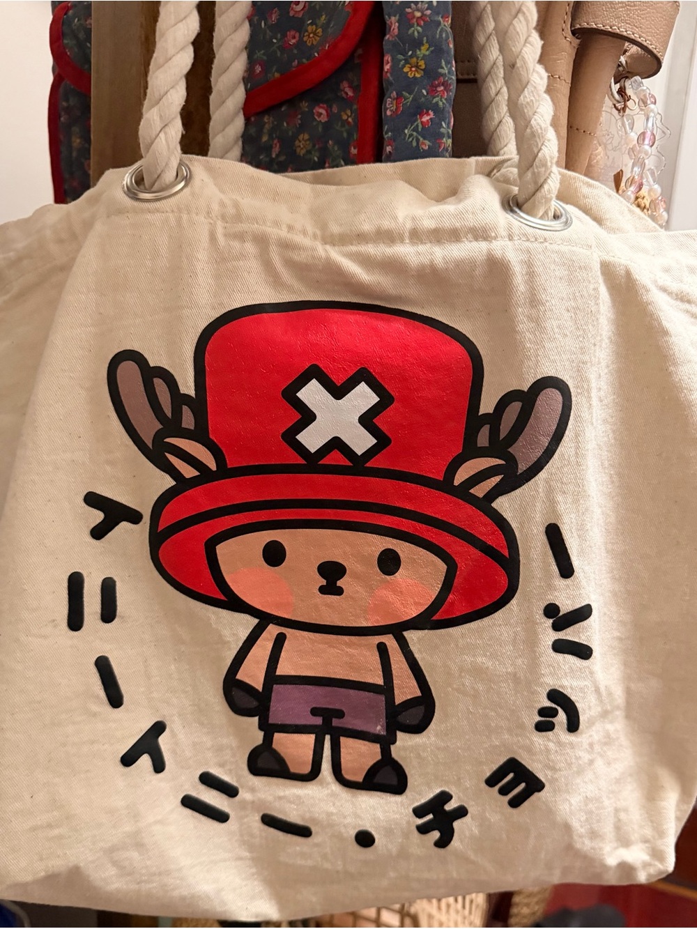 One Piece Canvas Tote Bag